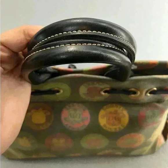 Dooney and Bourke tassel Y2K Vintage Medallion Colorful Handbag Purse - Picture 6 of 16